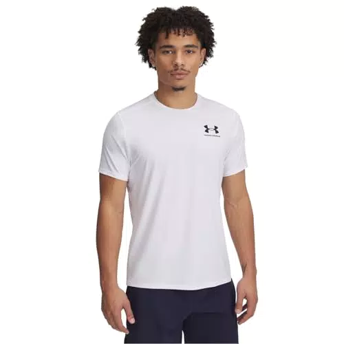 Under Armour HeatGear Fitted SS Shirt da Uomo – Maglietta Tecnica Traspirante