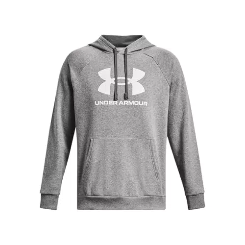 Under Armour UA Rival Fleece Logo Hoodie da uomo - Felpa sportiva con cappuccio