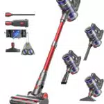 VACTechPro 48000Pa 550W Aspirapolvere Senza Fili Potente con Filtraggio Avanzato