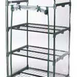 VERDELOOK Serra a 3 Ripiani con Telo Trasparente per Giardino e Balcone