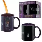 Wednesday Tazza Termoreattiva Mercoledì Addams Ufficiale Idea Regalo