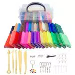 Xrten Pasta Polimerica Non Tossica Kit Fai Da Te con Strumenti per Modellare