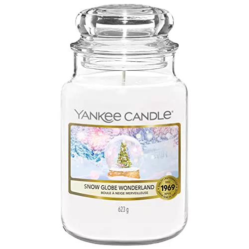 Yankee Candle Snowflake Kisses candela profumata in giara grande