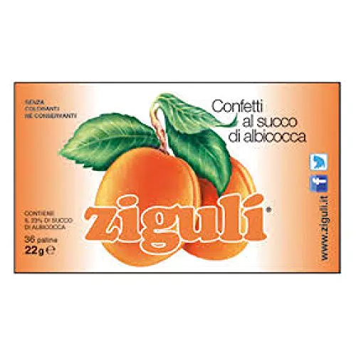 Ziguli Confetti al Succo di Albicocca