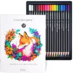 Matite colorate a mina morbida per adulti, ideali per disegno e sfumature