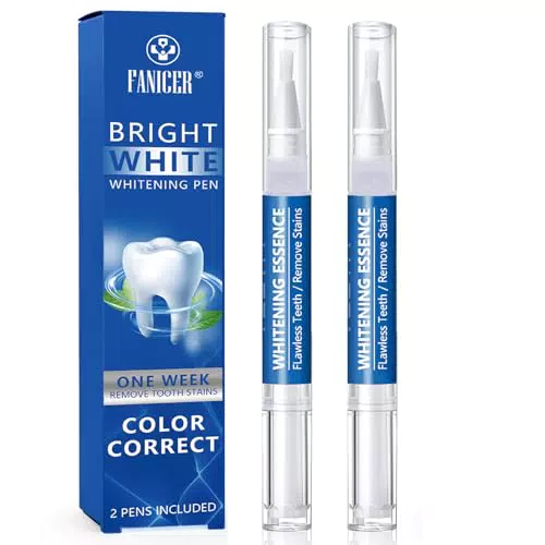 Penna sbiancante per denti, kit sbiancamento dentale efficace per sorriso bianco