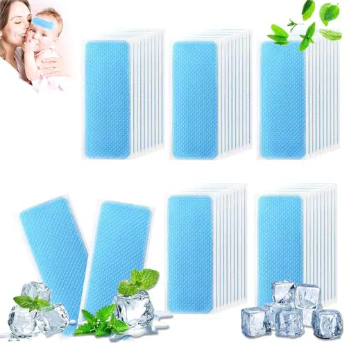 Cerotti Gel Raffreddanti per Febbre e Sollievo Stanchezza Bambini e Adulti