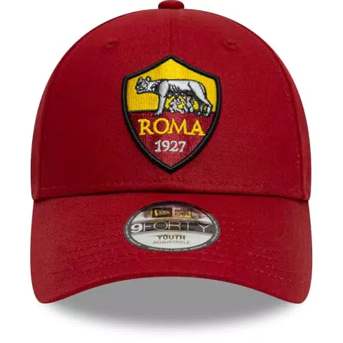 AS Roma Cappellino 9FORTY Kids New Era con logo ufficiale