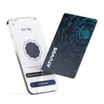 ATUVOS Air Tag Card Pro Tracker Ricaricabile per Android e iOS, Localizzatore Smart