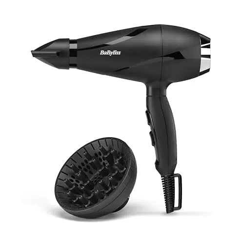 BaByliss Shine PRO 6713DE Asciugacapelli Professionale Ionico Anti-Crespo 2200W