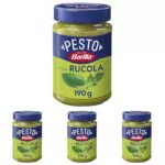 Barilla Pesto con Basilico e Rucola, Senza Glutine, Sugo Pronto per Pasta Gustoso e Profumato
