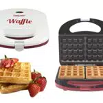 Beper BT.602H Waffle Maker con Piastre Antiaderenti e Piedini Antiscivolo
