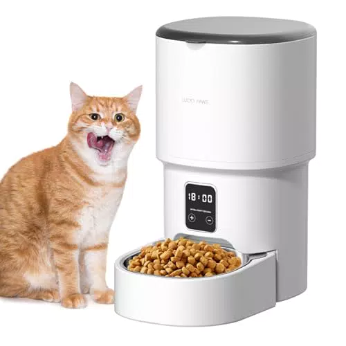 Bizcasa Distributore automatico cibo per gatti e cani con orari personalizzabili