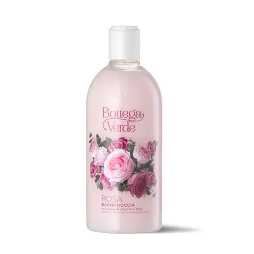 Bottega Verde Bagnodoccia Rosa Idratante e Delicato per Tutti i Tipi di Pelle
