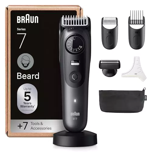 Braun Series 7 BT7525 Regolabarba Uomo Rasoio Elettrico Impermeabile ProBlade