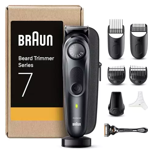 Braun Series 7 BT7441 regolabarba uomo e rasoio elettrico con lama Problade