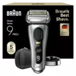 Braun Series 9 PRO Rasoio Elettrico Uomo con Regolabarba e Rifinitore di Precisione