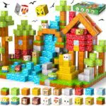 BuzzoXerex Costruzioni Magnetiche Montessori per Bambini Giocattolo Educativo