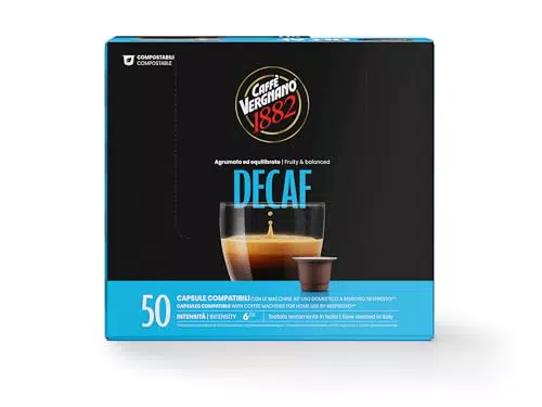 Caffè Vergnano 1882 Èspresso Capsule Caffè Compatibili Nespresso Compostabili
