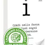 Calendario Geniale 2026 da Tavolo con Frasi Filosofiche e Bonus Digitali