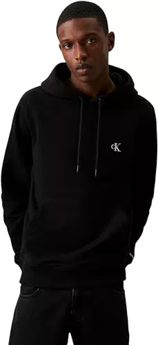 Calvin Klein Felpa CK Essential con Cappuccio da Uomo