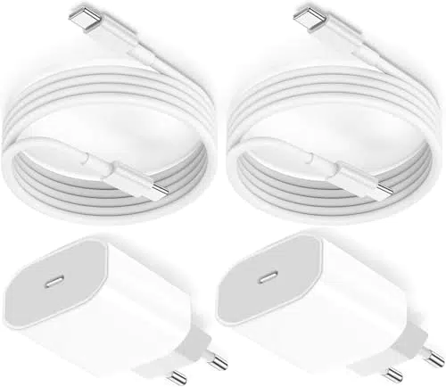 Cavo USB-C a USB-C 60W Compatibile con iPhone 15, MacBook, iPad, Samsung