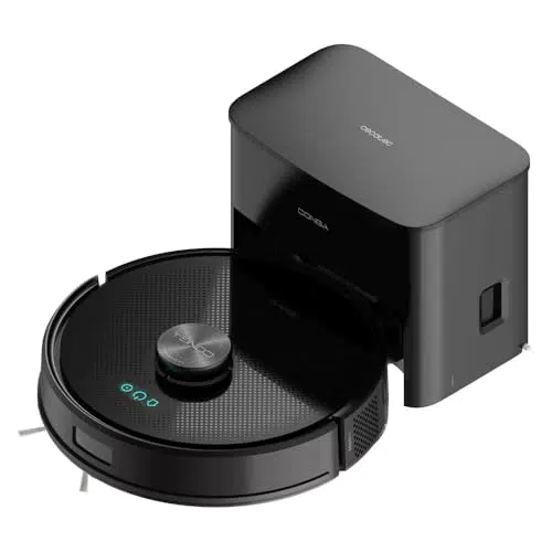 Cecotec Conga Y50 X-Treme Robot Aspirapolvere e Lavapavimenti con Base Autovuotante
