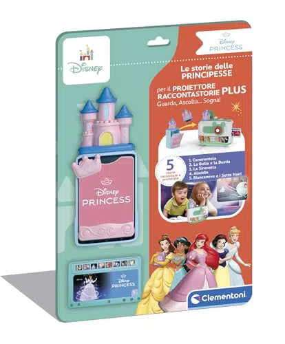 Clementoni Disney Baby Proiettore Raccontastorie Plus Parlante per Bambini 2+