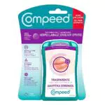 Compeed cerotti trasparenti per herpes labiale con rapido sollievo