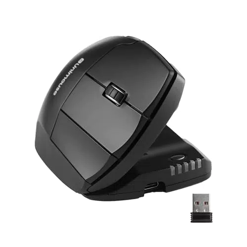 Contour Unimouse mouse ergonomico wireless con inclinazione regolabile e 6 tasti