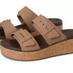 Crocs Brooklyn Cork Buckle sandali donna eleganti con fibbia regolabile
