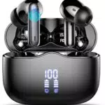 Auricolari Bluetooth 5.4 In Ear con Cancellazione Rumore, HD Stereo, LED Display