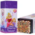 Disney set di matite colorate per bambini, pastelli ideali per disegno e scuola