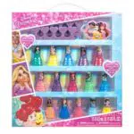 Townley Girl Smalti per unghie Disney Princess bambini, non tossici e rimovibili