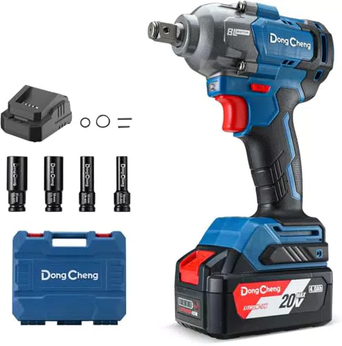 Dong Cheng Avvitatore a impulsi brushless 20V a batteria per auto e fai da te