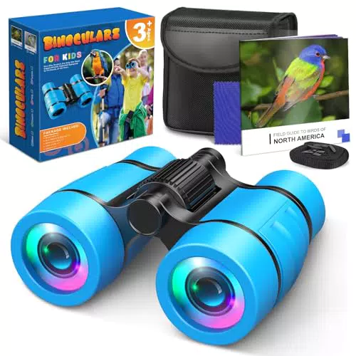Dromlag Binocolo per Bambini, Idea Regalo Educativo e Gioco da Esterno 3-12 Anni