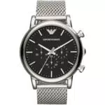 Emporio Armani Orologio Uomo, movimento cronografo al quarzo