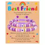 Esmoly Braccialetti Amicizia Donna – Bracciali Regolabili Idee Regalo Amiche