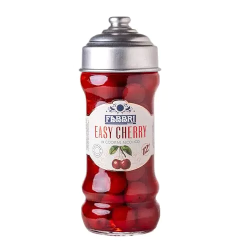 Fabbri Easy Cherry al Liquore – Ciliegie Spiritose per Dolci e Dessert