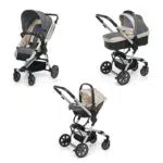 Foppapedretti Trio Supertres I-Size, Sistema Modulare per Bambini con Navicella e Seggiolino