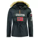 Geographical Norway Parka da Uomo Boomerang Modello Invernale