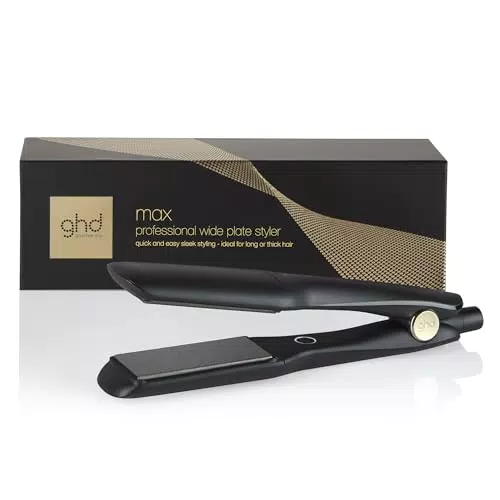 ghd Max Piastra per Capelli a Lamelle Ampie, Styling Rapido Senza Crespo