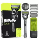 Gillette Labs Rasoio con Barra Esfoliante e Lamette di Ricambio
