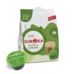 Gimoka - 16 Capsule Compatibili con Macchinetta Caffè Nescafé* Dolce Gusto* - Caffè al Ginseng Made in Italy