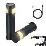 Gkstly Indicatori di Direzione USB per Bici con Coprimanubrio Ergonomico