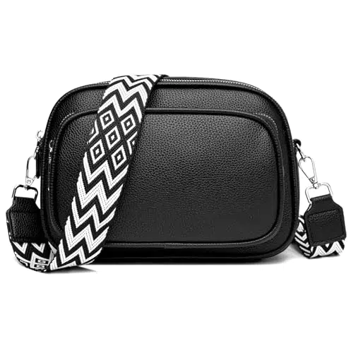 GUDIDBAG borsa a tracolla donna in pelle PU con tracolla ampia regolabile