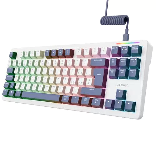 GXTrust 872 Xyra Tastiera Meccanica TKL Gaming Programmabile RGB USB QWERTY