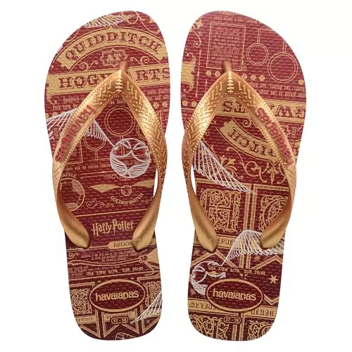 Havaianas Harry Potter Infradito Unisex, Comode e Resistenti, Suola Iconica