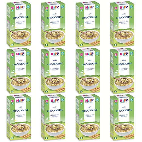 HiPP Pastina Chioccioline per Svezzamento con Grano Duro Biologico Italiano