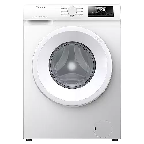 Hisense WFQP801419VM - Lavatrice a Carica Frontale 8 Kg